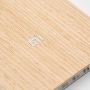 Деревянный чехол бампер для смартфонов Xiaomi Mi Note White Oak